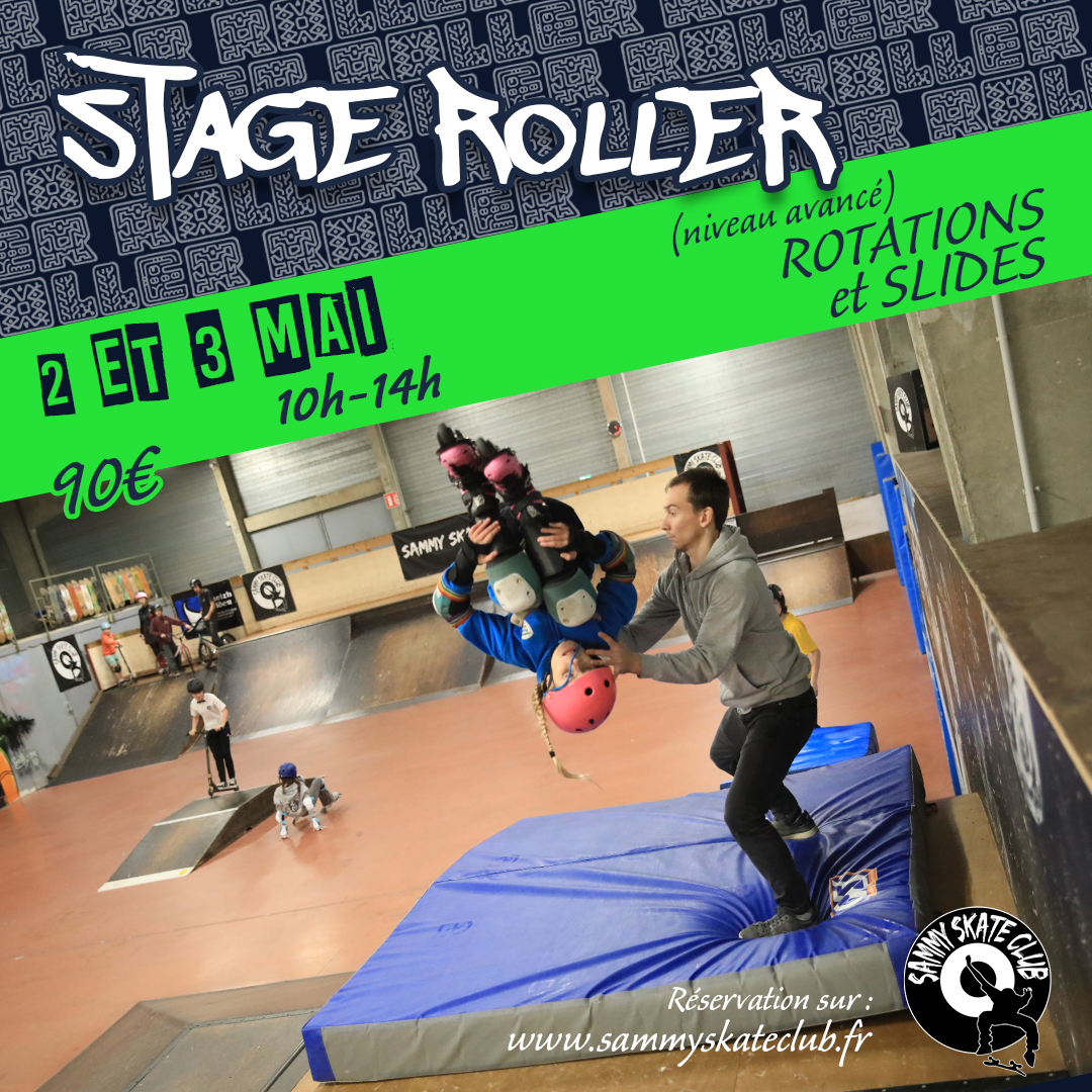 Stage de roller : rotations
