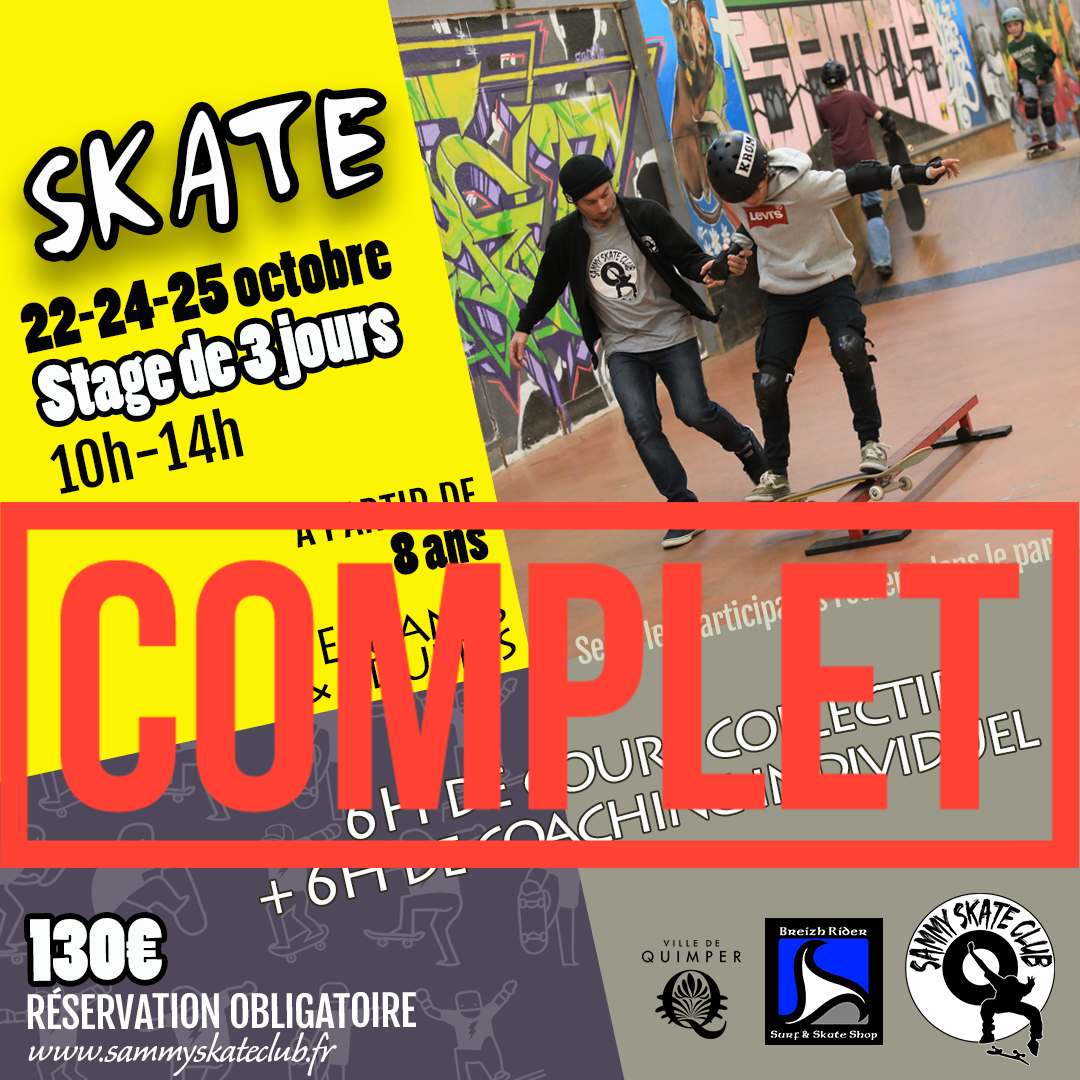 Stage de skate