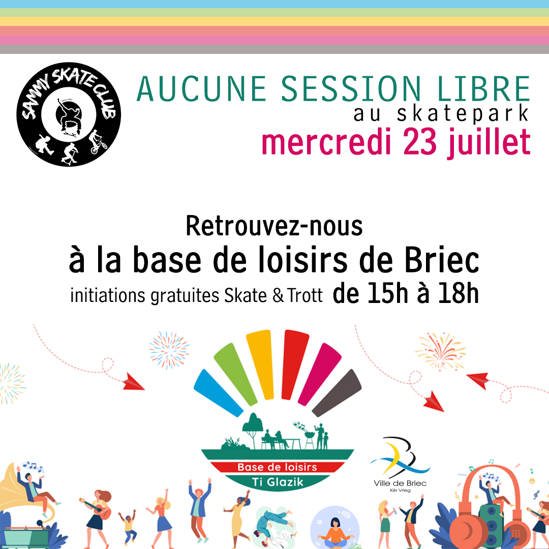 Pas de sesison libre le mercredi 23 juillet