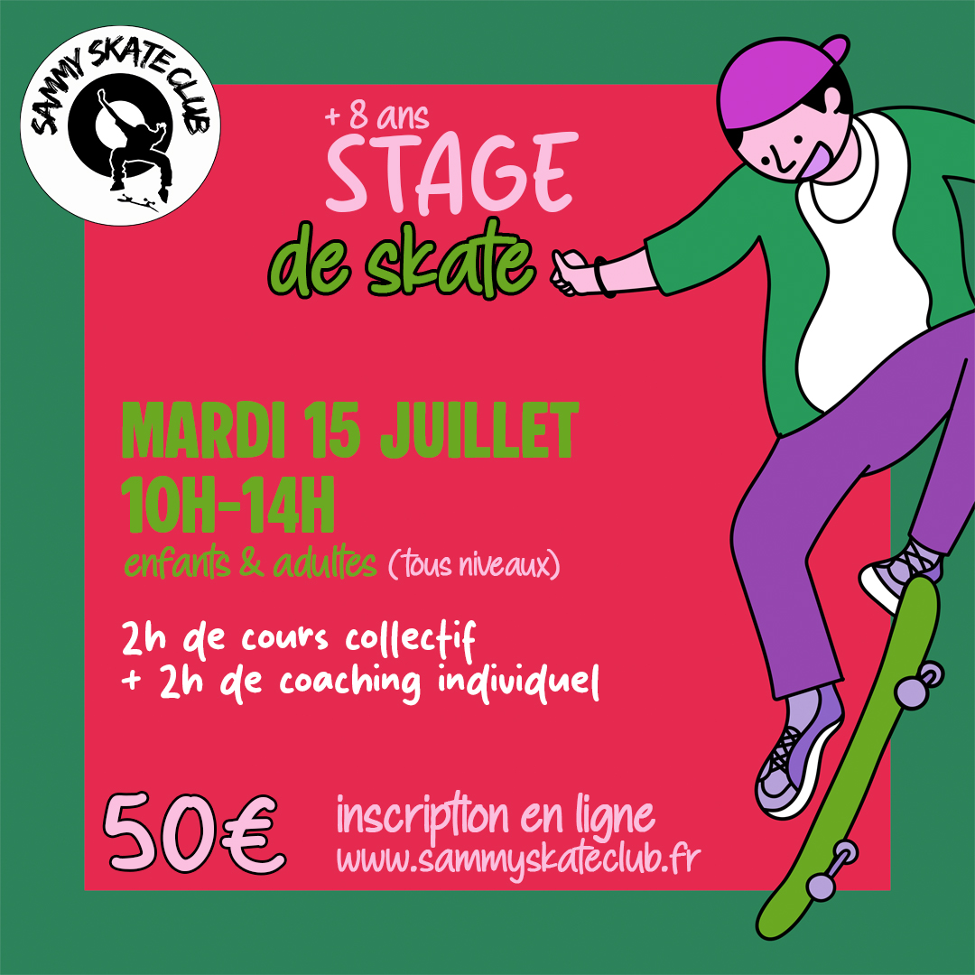 Stage de skate