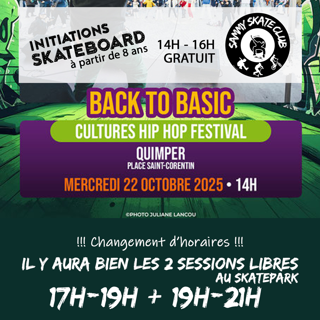 Attention : 1 seule session libre le mercredi 22 octobre