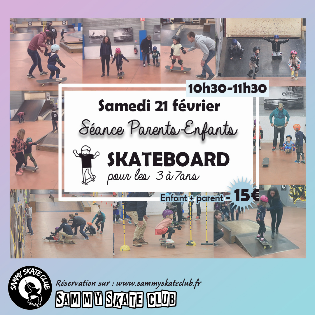 Séance Parents-Enfants en skate
