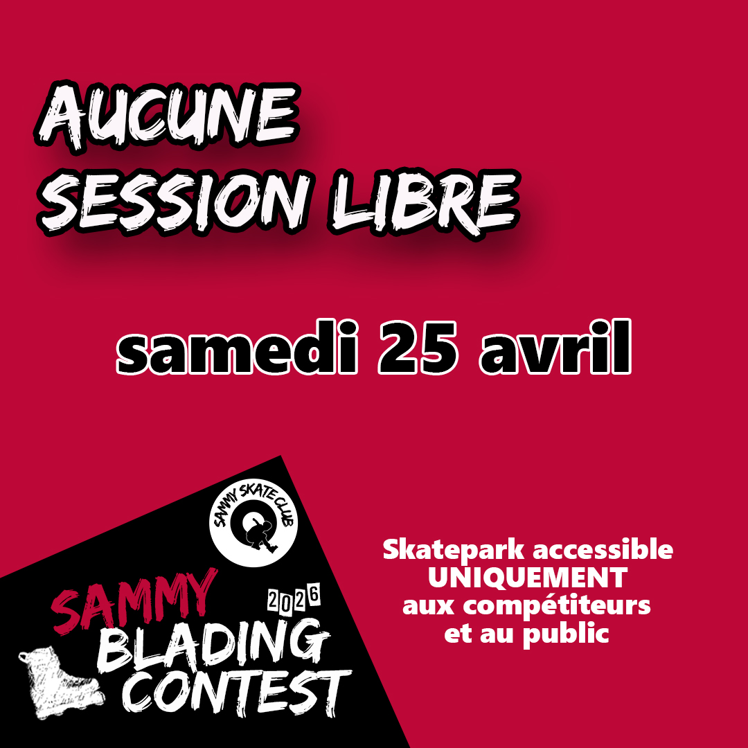 Aucune session libre le 26 avril